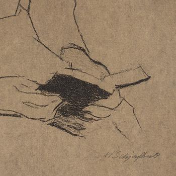 Helene Schjerfbeck, "Confirmation Candidate" or "Devotions".