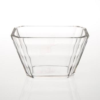 SKÅL, glas, Vicke Lindstrand,  Orrefors 1935.