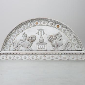Säng, sengustaviansk, tidigt 1800-tal.