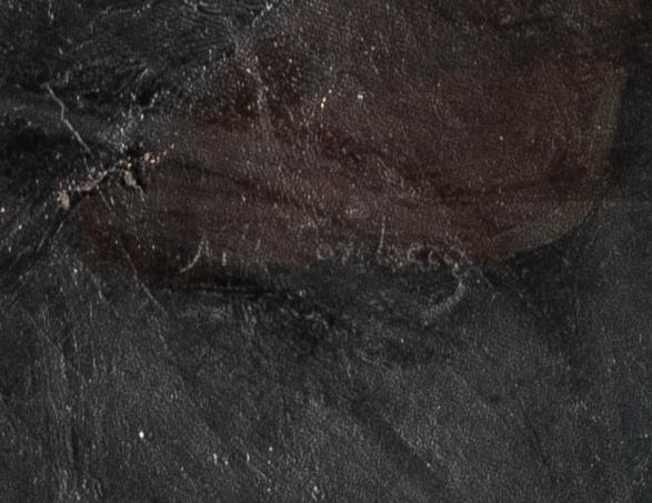 Nils Forsberg, Male portrait.