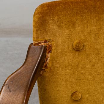 AXEL LARSSON, armchairs, a pair, Bodafors, mid 20th century.