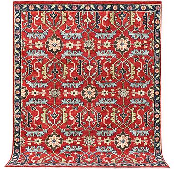 An oriental carpet, c. 301 x 239 cm.