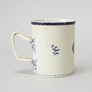 MUGG, kompaniporslin. Qingdynastin, Jiaqing (1796-1820).