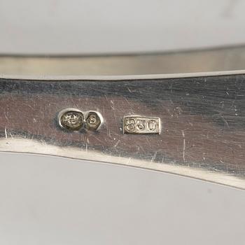 Georg Jensen, sockertång, silver, design nr 108, Köpenhamn 1919-1927.