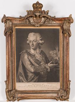 Carl Fredrik von Breda, "Konung Gustaf III" (1746-1792).