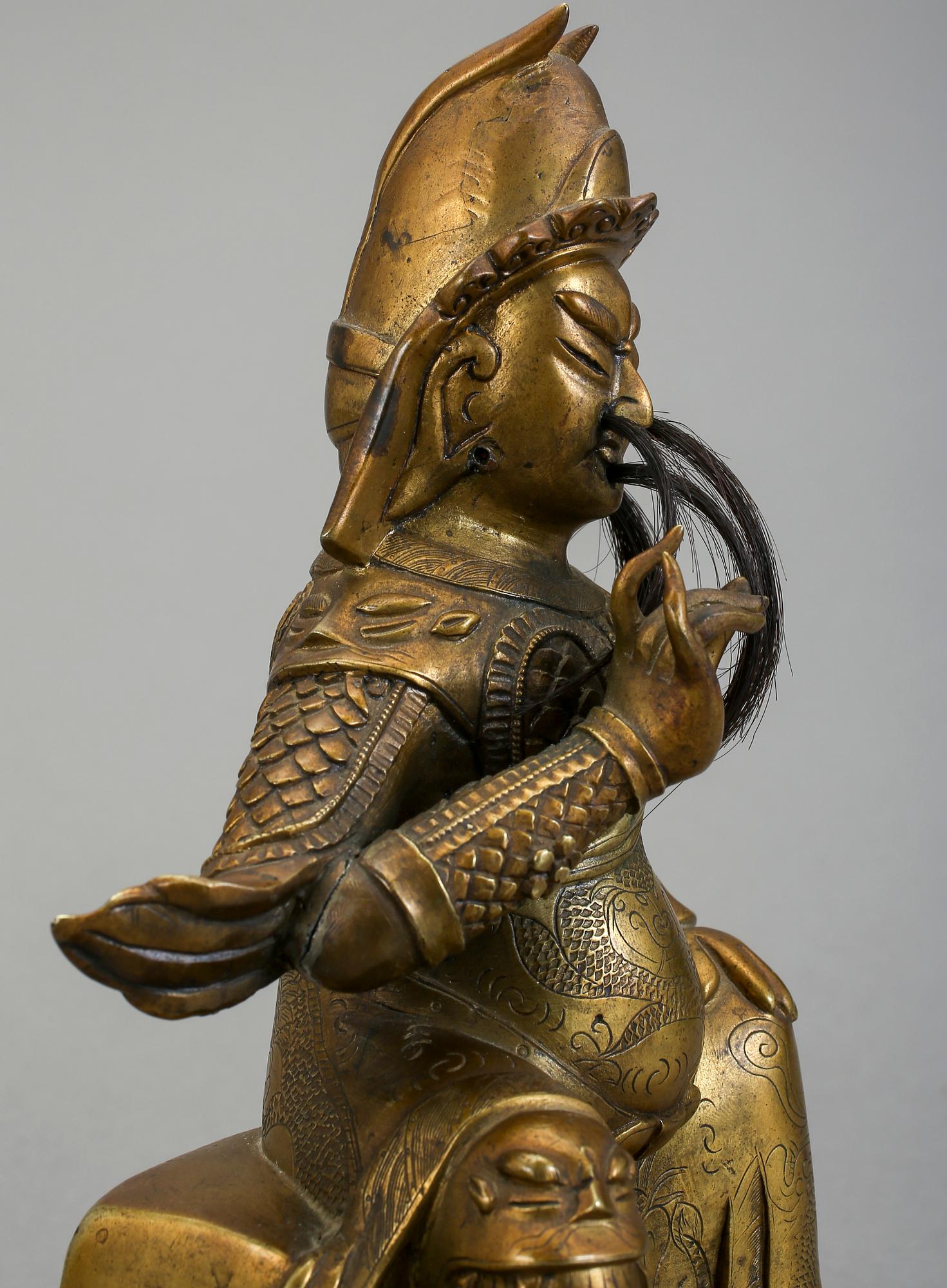 SKULPTUR, brons, Kina, tidigt 1900-tal.