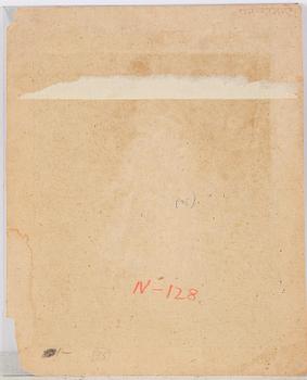 Porträtt av en Raja, Mewar, Norra Indien, sent 1700-tal.