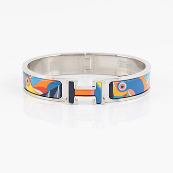 Hermès, armband, "Clic H Toucans de Paradis".