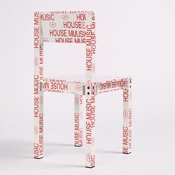 Fredrik Paulsen, a unique chair, "Chair One, Knuckles Chuckles", JOY, 2024.