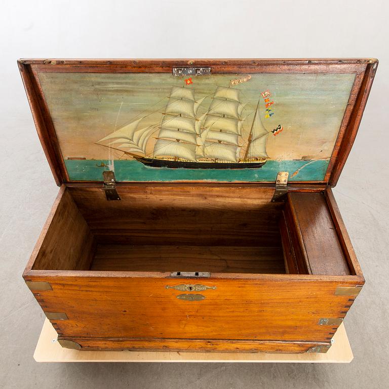 A SEA CHEST CA 1900.