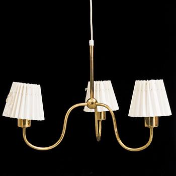 A Josef Frank brass ceiling light model 2479 from Firma Svenskt Tenn. Height ca 37 cm.