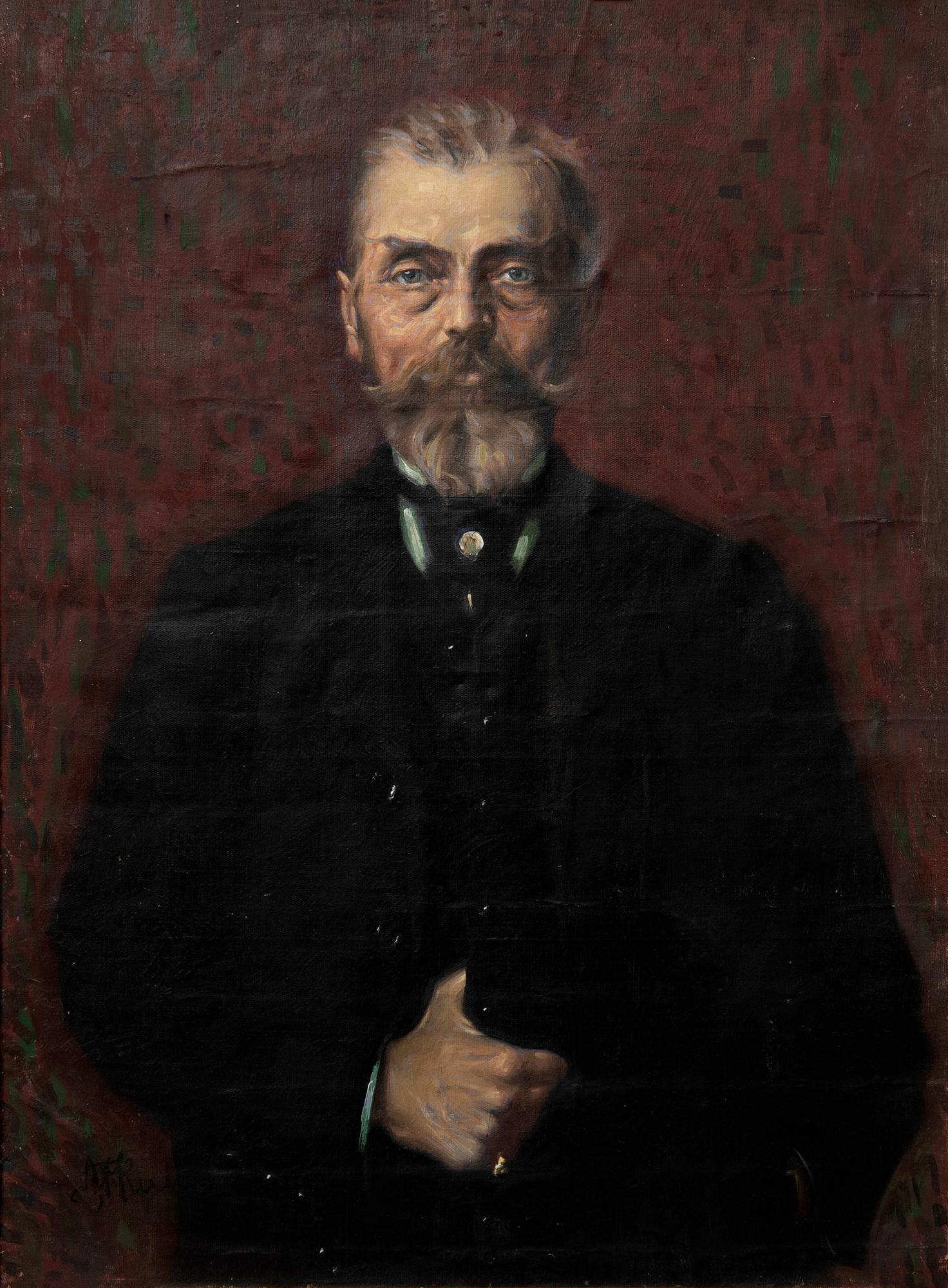 Axel Kulle, Male portrait.