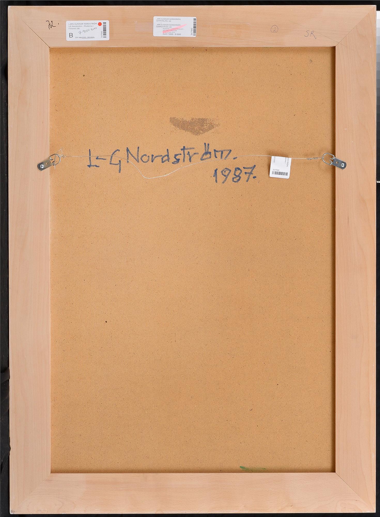 Lars-Gunnar Nordström, COMPOSITION.