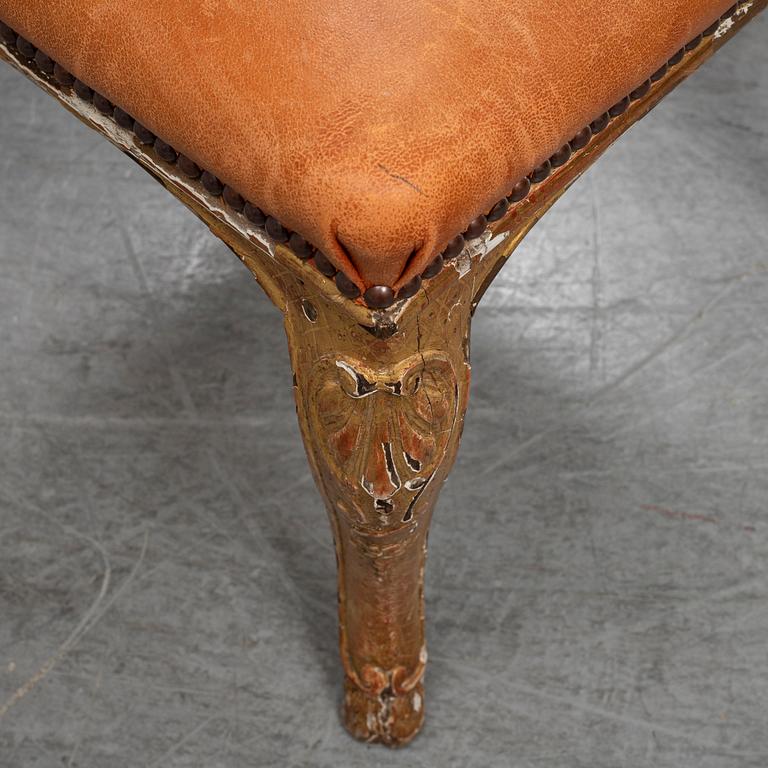 Taburetter, ett par, Louis XV, 1700-tal.