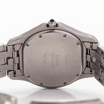 Cartier, Cougar, rannekello, 33 mm.