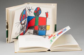 BÖCKER, Joan Miro "Samlade litografier I-II", numrerade 102/300.