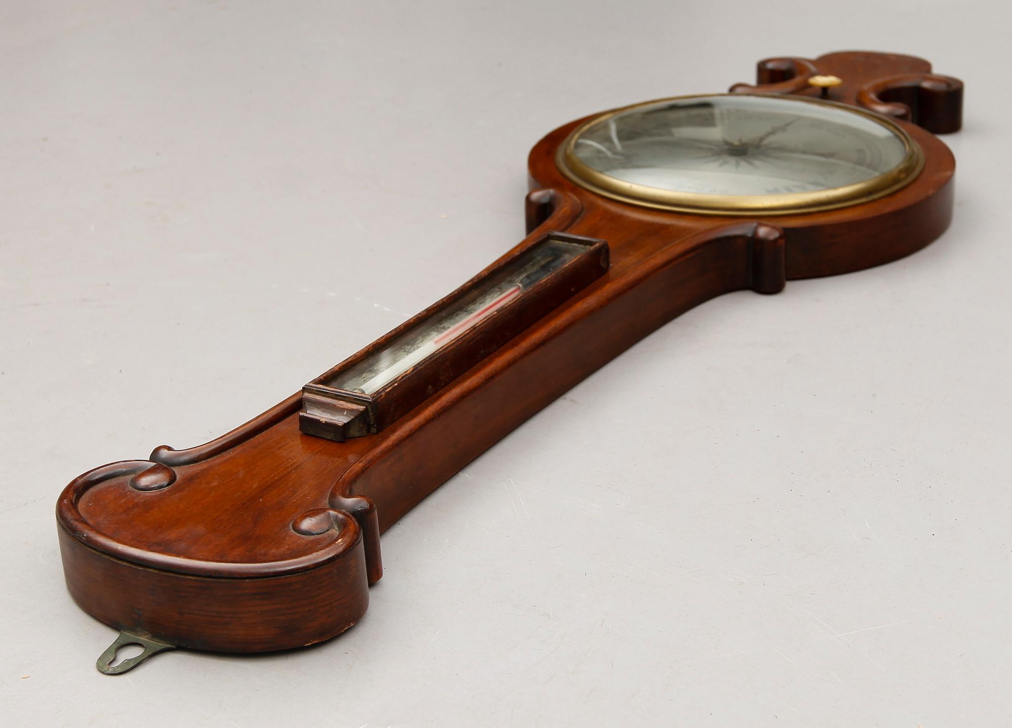 BAROMETER, England, 1800-tal.