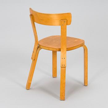 Alvar & Aino Aalto, kirjoituspöytä ja tuoli, malli "69", Artek, 1950/60/70-luku.