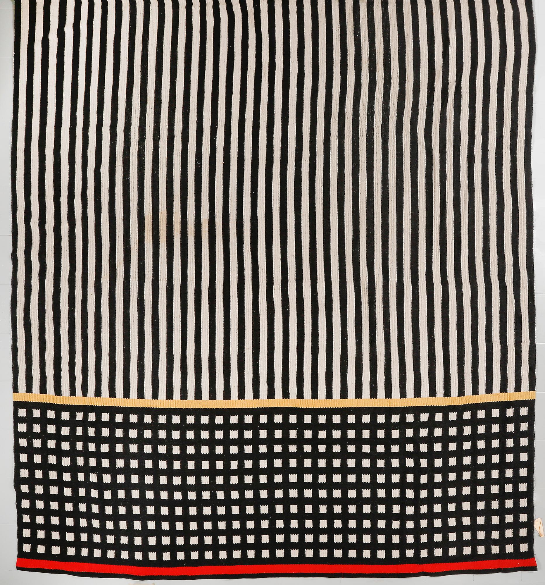 A rug by Gunilla Lagerhem-Ullberg for Kasthall, around the year 2000, ca 700 x 315 cm.