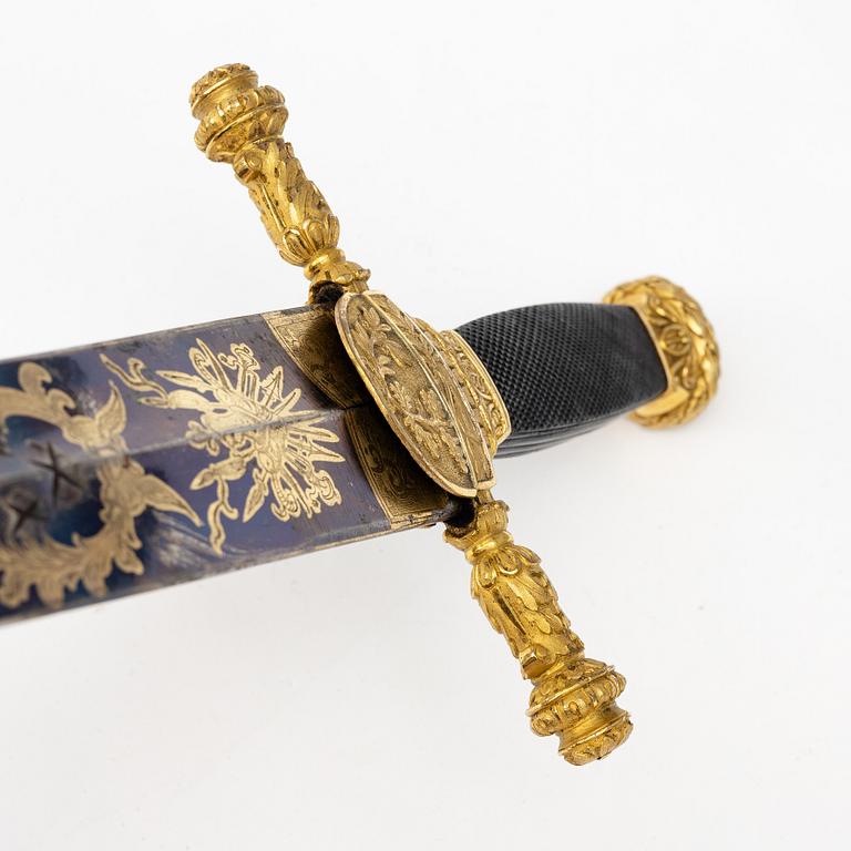 Short sword, Sweden around the year 1800.