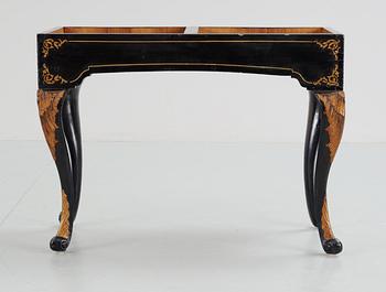 273. A Swedish rococo table. 18th Century.