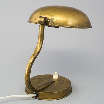 A table lamp, 1930s.