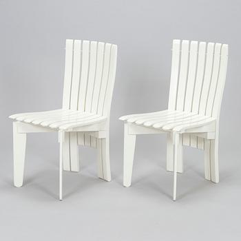 Alvar & Aino Aalto,  Trädgårdsmöblemang, 3 delar, "Aurinko-serien", Artek, 1950-tal och 1900-talets slut..