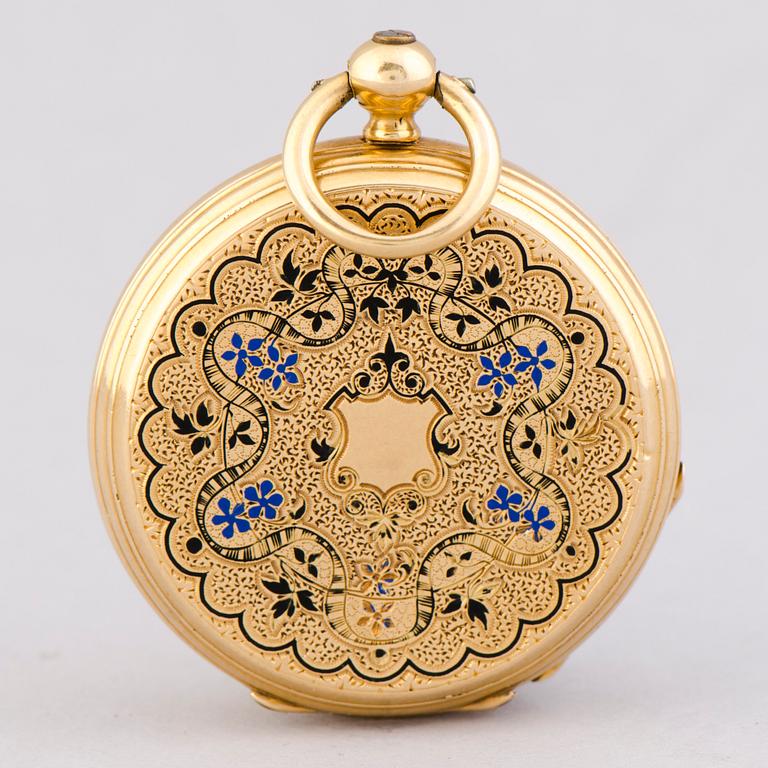 A POCKET WATCH, 34 mm.