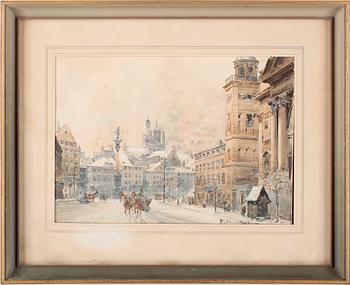 Wladyslaw Chmielinski · W.T. CHMIELINSKI, akvarell, sign.