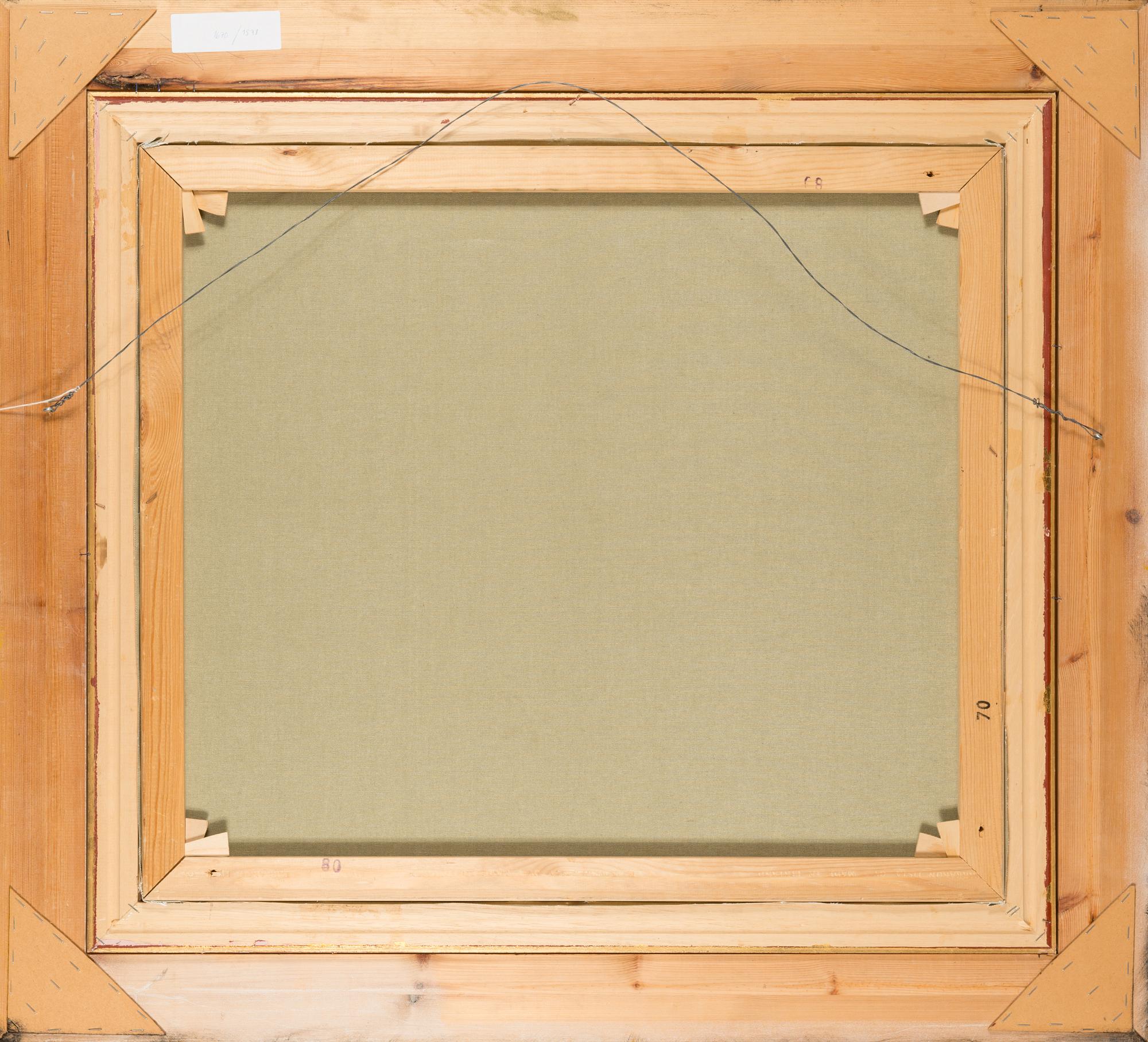 Fritz Jakobsson, öljy kankaalle, signeerattu ja päivätty 1989.