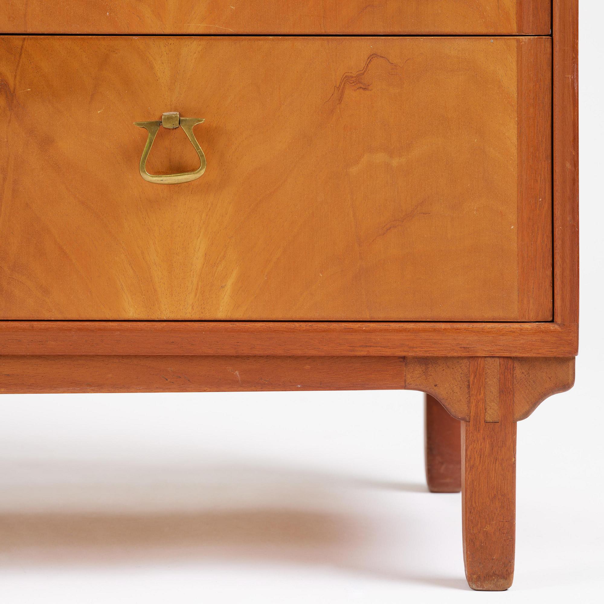 Carl Malmsten, a rare "Nocturne" chest of drawers, 1950s.