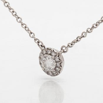 Tiffany & Co, kaulakoru, "Soleste", platinaa ja timantteja.