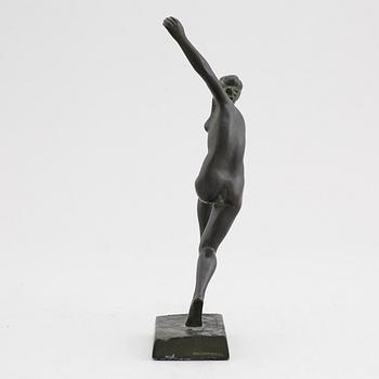 ARVID KNÖPPEL, Sculpture. Bronze. Signed and dated -24. Foundry mark. Height 20.5 cm.