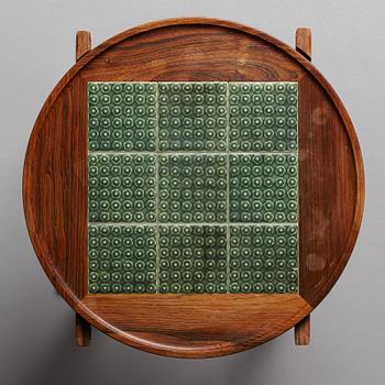 Jens Quistgaard, two rosewood side tables, Denmark 1960's.