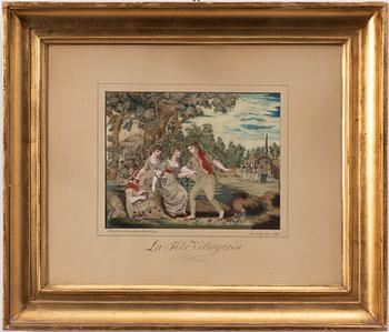 Gustafva Biörklund, "La Fête Villageoise".