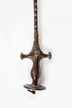 STRIDSKLUBBA, indopersisk, 1800-tal.