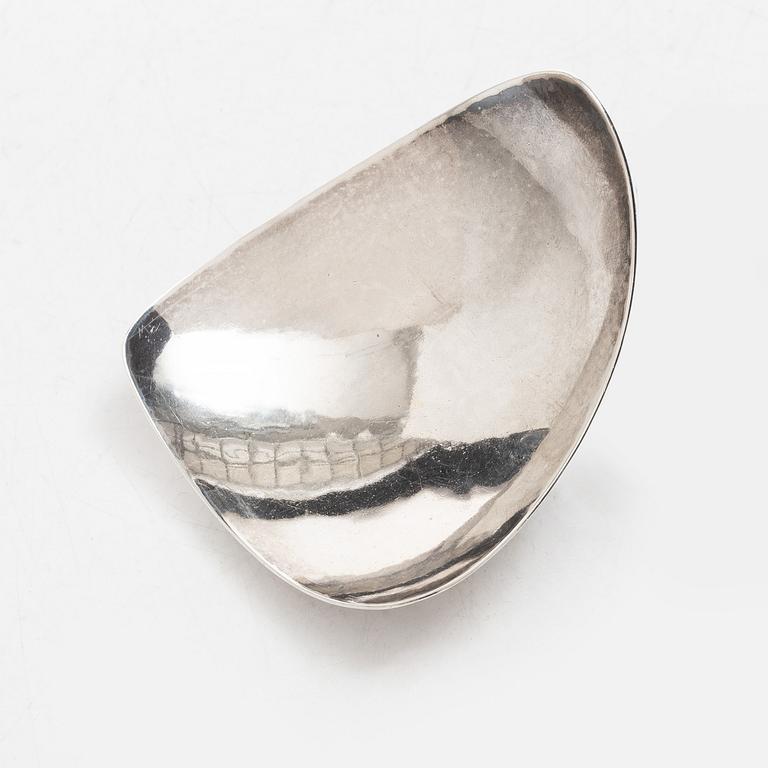 Rey Urban, Ashtray, sterling silver, Stockholm 1956.