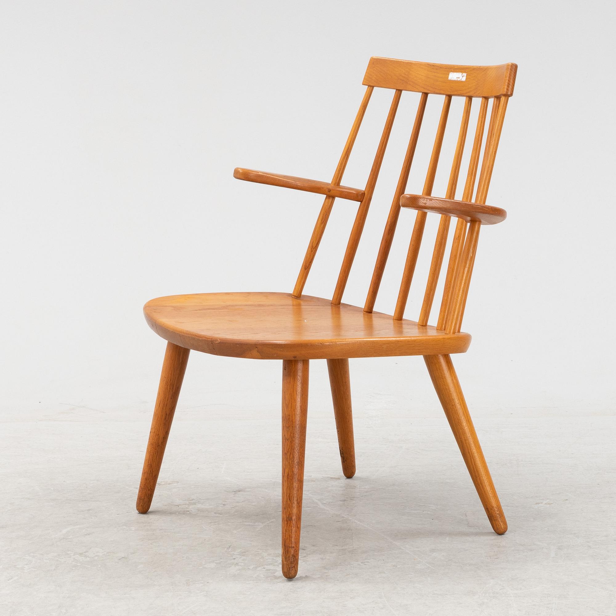 Yngve Ekström, karmstol, "Sibbo", Stolab, 1950-tal.
