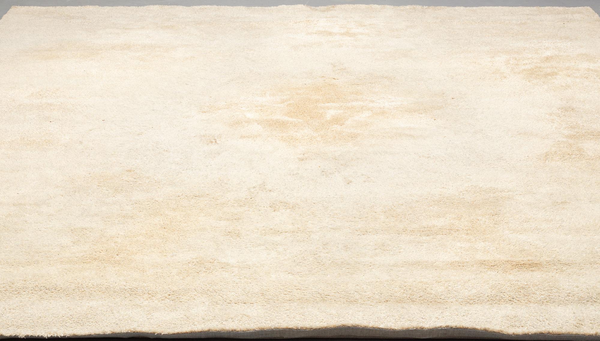 MATTA, "Stubb spec" tuftad, Gunilla Lagerhem Ullberg, Kasthall, ca 388 x 348 cm.