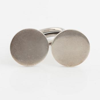 Bent Knudsen, ring, silver, "cirklar", Danmark 1960-tal.