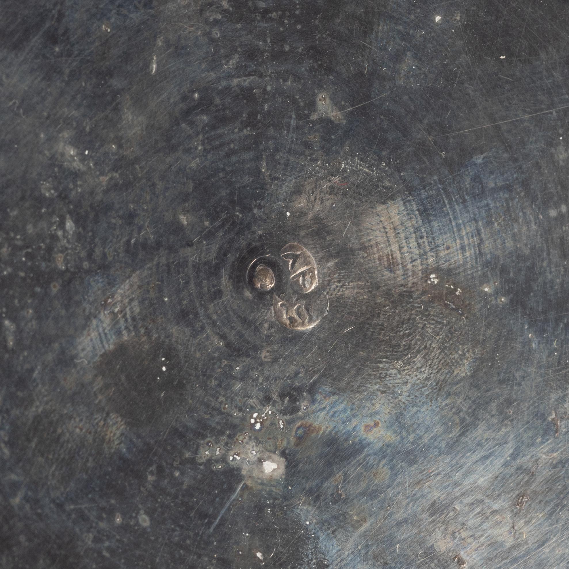 Ljusstakar ett par, silver, persiska, 1900-talets första hälft. Totalvikt 215 gram.