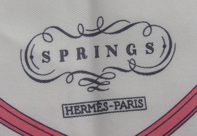 SCARF, "Springs", Hermès.