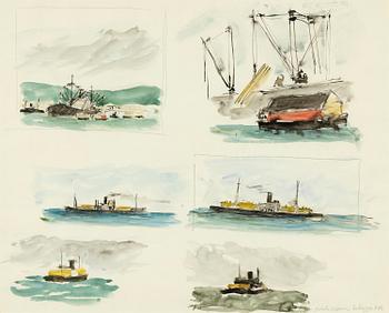 Gösta Werner, Vessel.