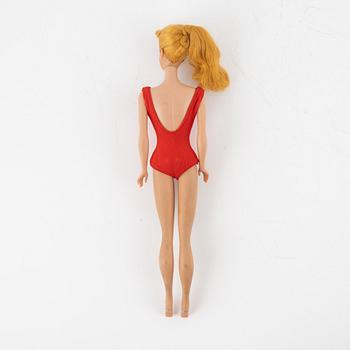 Barbie, docka, vintage "Nr. 4, Ponytail", Mattel 1960.
