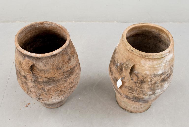 KRUKOR 2 st, lergods, Grekland, 1800-talets slut.