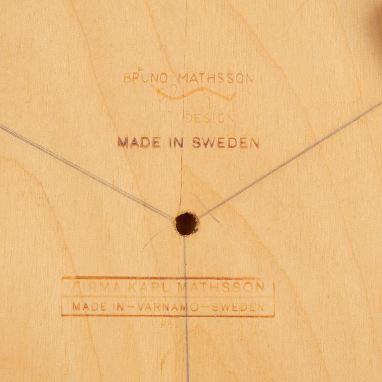 Bruno Mathsson, table, 'Annika', Firma Karl Mathsson, Värnamo, Sweden, provenance Sven Lundh.