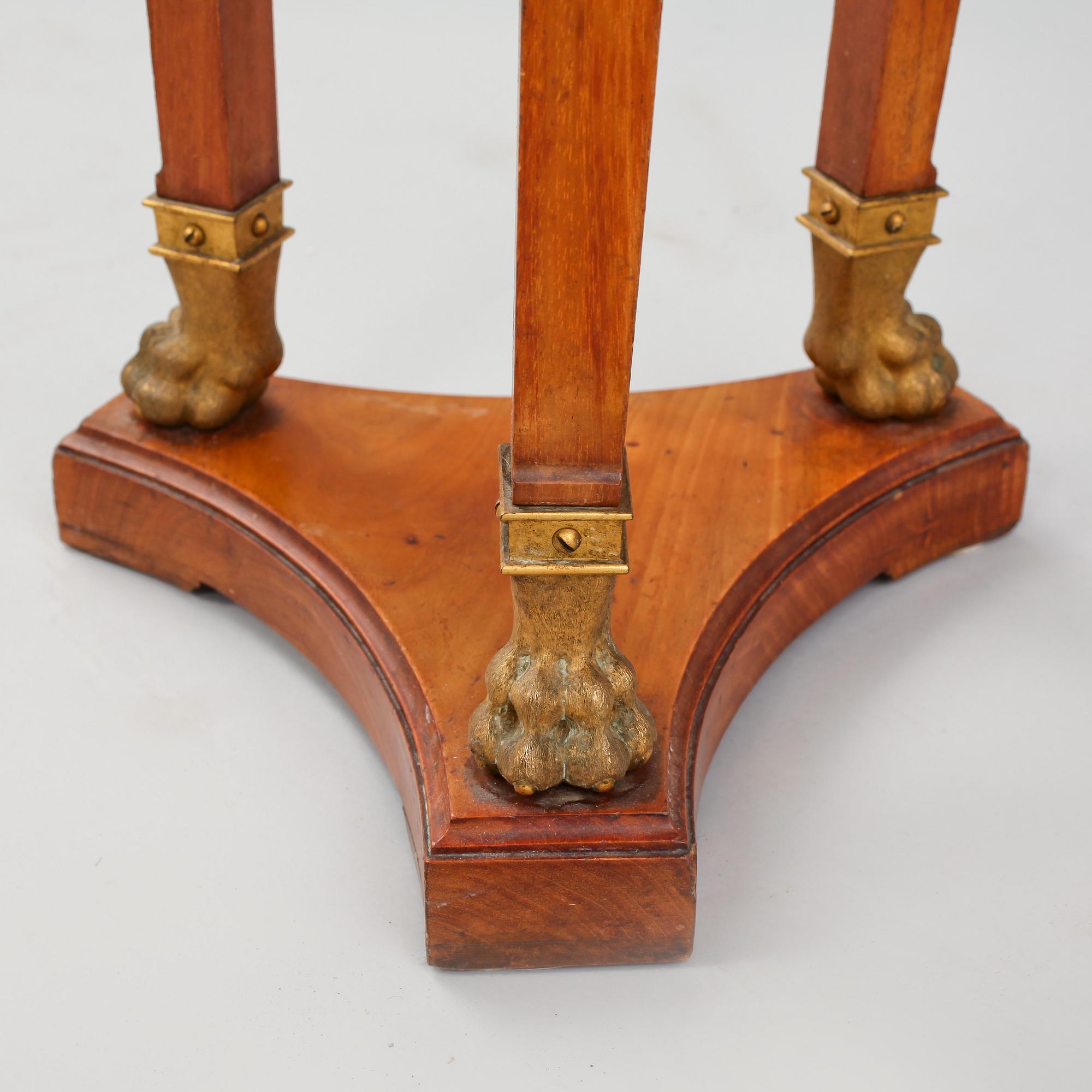 PIEDESTAL, AB Axel Beckmans Möbelfabrik, Norrköping, empire-stil, tidigt 1900-tal.