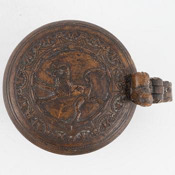 Dryckeskanna, björk, Norge 1700-talets slut.
