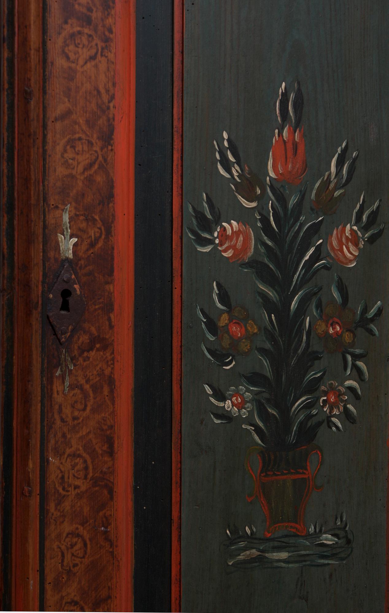 SKÅP, allmoge, 1700/1800-tal.