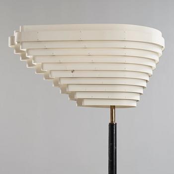 An Alvar Aalto 'A805' floor lamp, Valaistustyö, Finland probably 1950's.